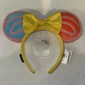 2024 Disney Parks Macaron Minnie Ears Headband Disney Eats Collection BNWT